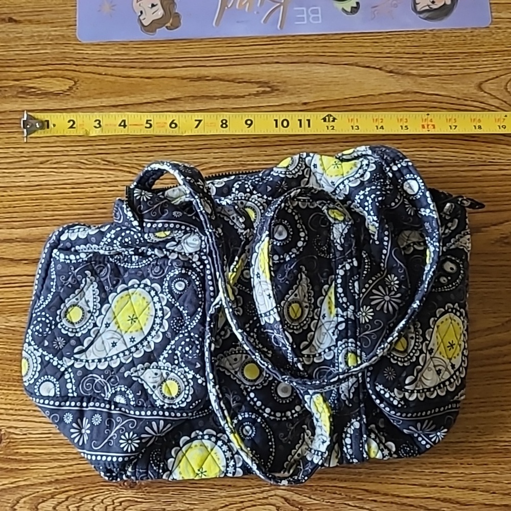 Vera Bradley Small Duffle Bag Paisley Pattern - Picture 2 of 7